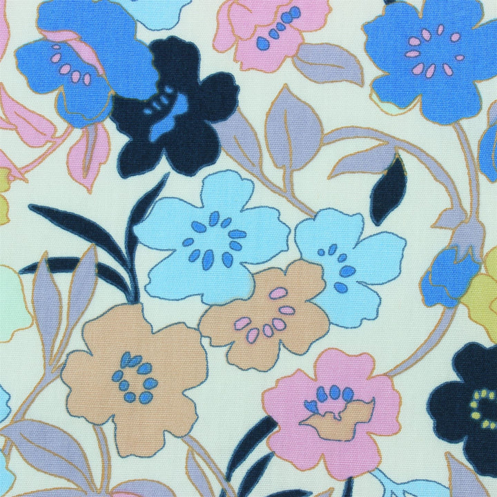 Slim Fit Short Sleeve Shirt - Minimalist Floral