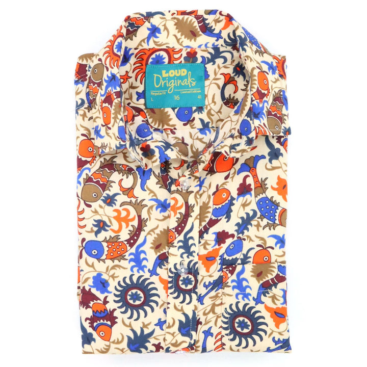 Regular Fit Short Sleeve Shirt - Koi Dream
