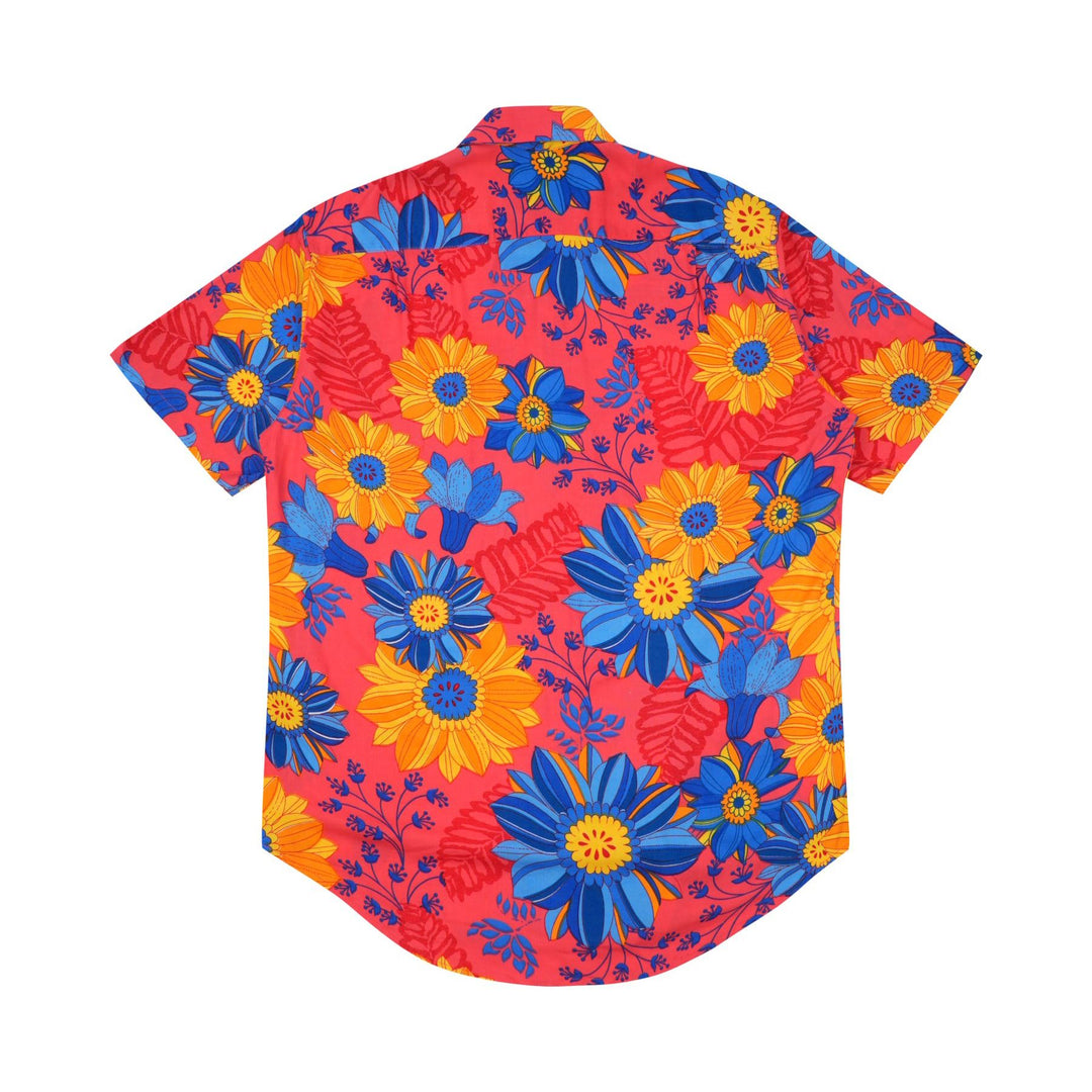 Regular Fit Short Sleeve Shirt - Sunburst Meadow