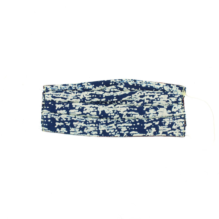 100% Cotton Handmade Pleated Face-Mask