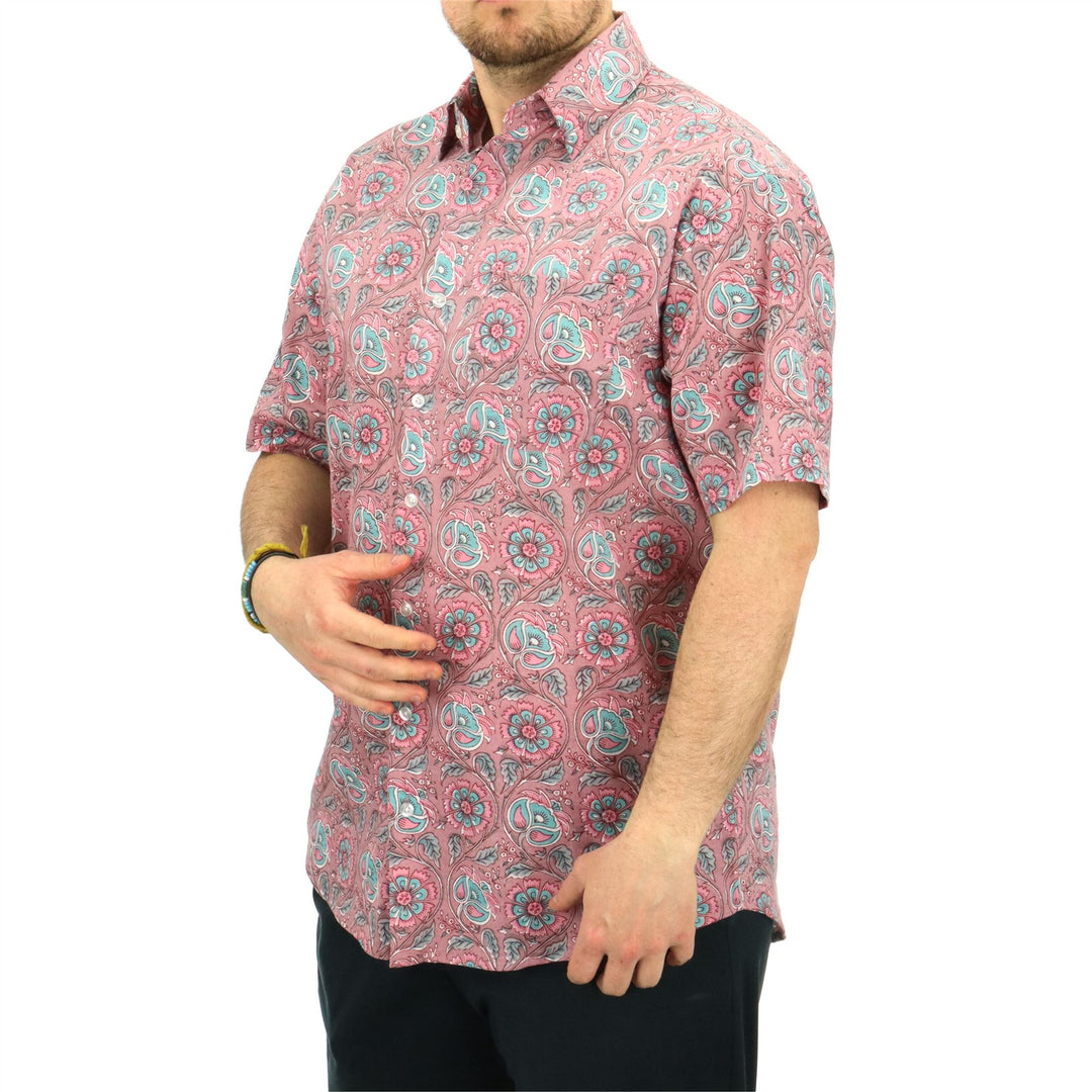 Regular Fit Short Sleeve Shirt - The Groovy Garden