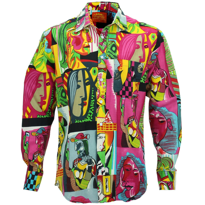 Regular Fit Long Sleeve Shirt - Cubism