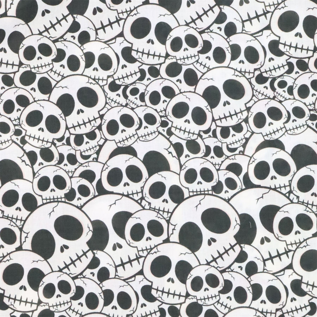 Regular Fit Short Sleeve Shirt - Skull Random Mixed Panel