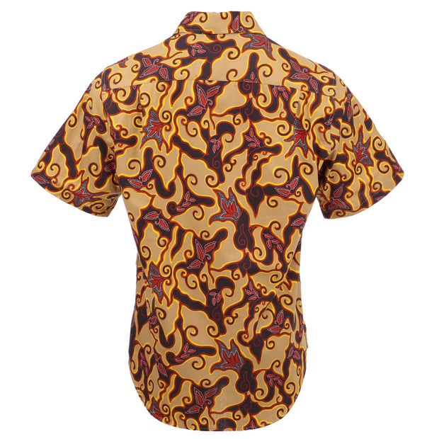 Regular Fit Short Sleeve Shirt - Semeru Batik