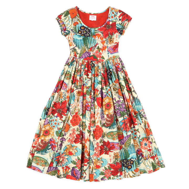 Tea Dress - Japanese Floral