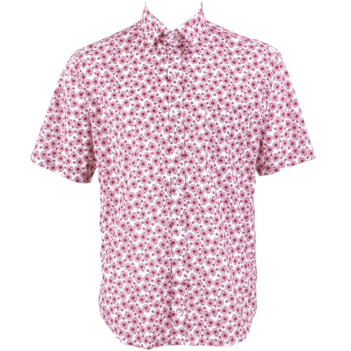 Regular Fit Short Sleeve Shirt - Pink Penny Farthing Bicycles
