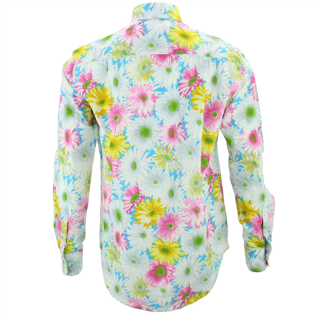 Regular Fit Long Sleeve Shirt - Daisies