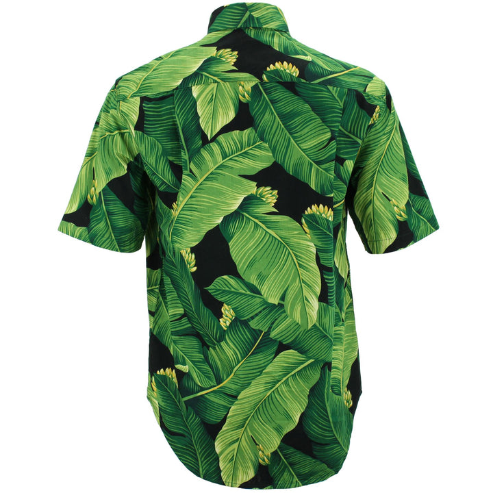 Regular Fit Short Sleeve Shirt - Palm Frond