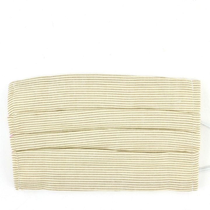 100% Cotton Handmade Pleated Face-Mask
