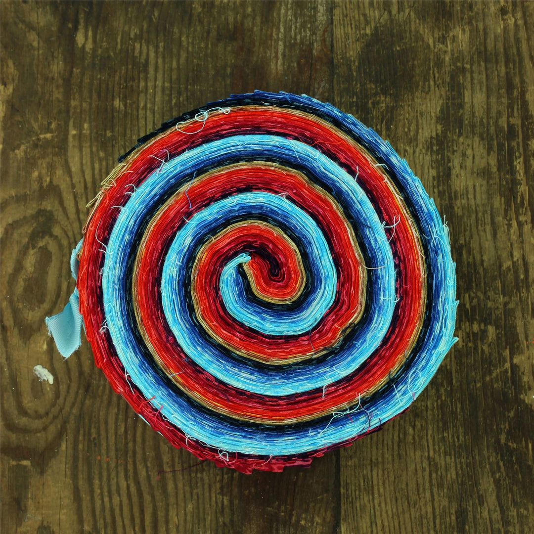 Jelly Roll - 40 Strips of 2.5" x 37" Cotton Batik