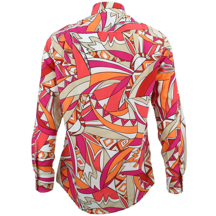 Regular Fit Long Sleeve Shirt - Abstract