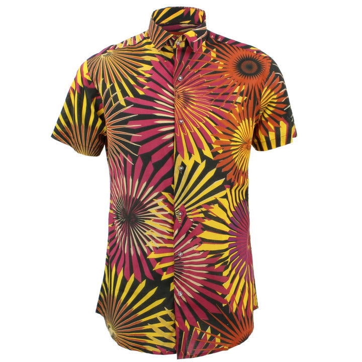Tailored Fit Short Sleeve Shirt - Big Bang Fireworks