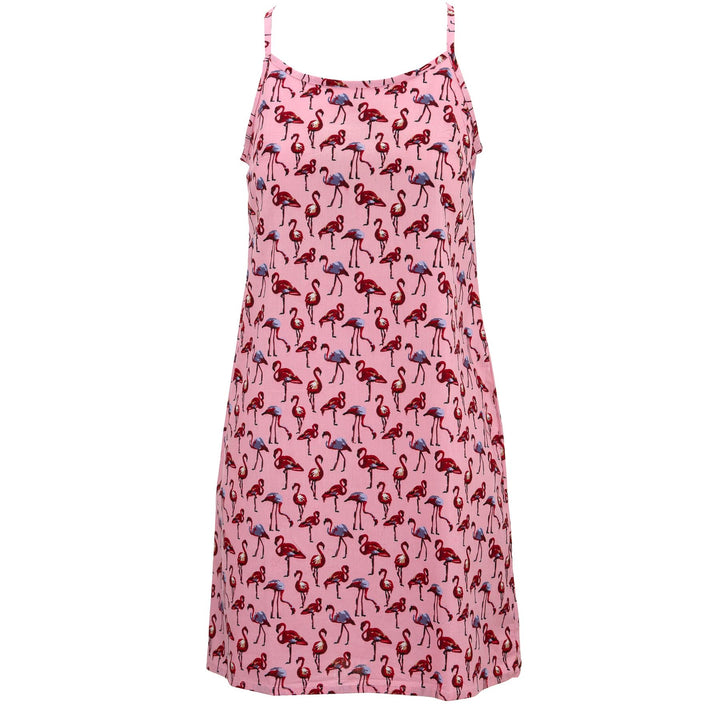 Strappy Dress - Flamingo Pink