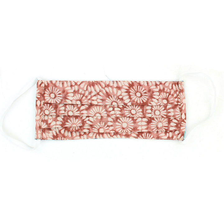 Handmade Pleated Cotton Face Mask - Pack of 5