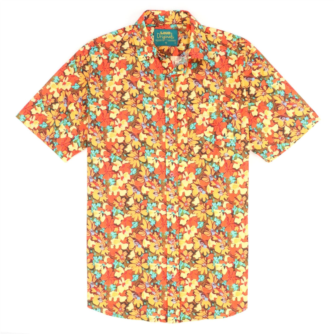 Regular Fit Short Sleeve Shirt - Wildflower Burst