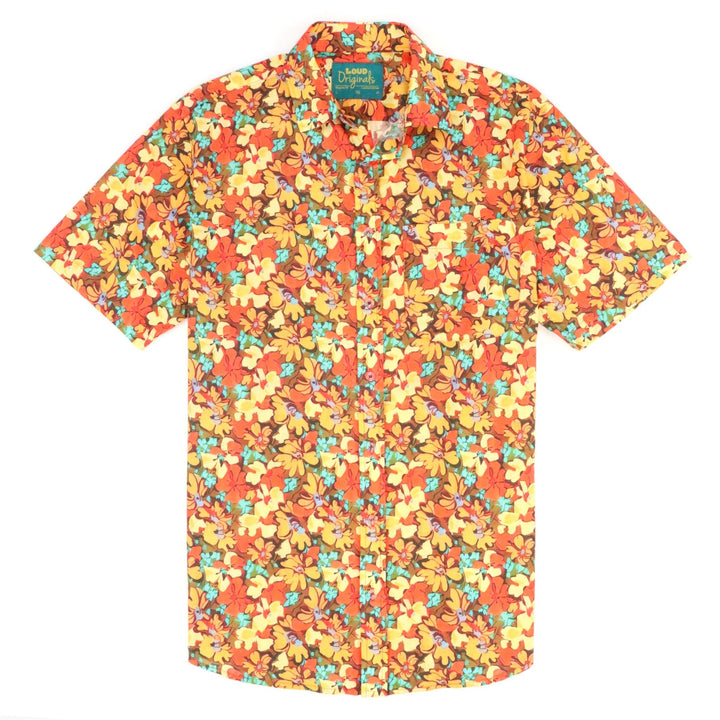 Regular Fit Short Sleeve Shirt - Wildflower Burst