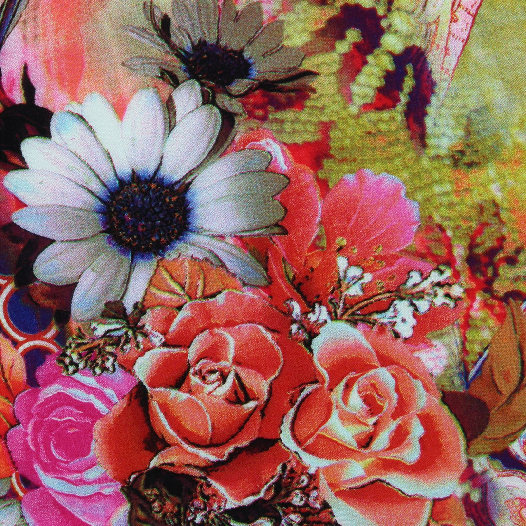 Tailored Fit Long Sleeve Shirt - Bright Floral Paisley