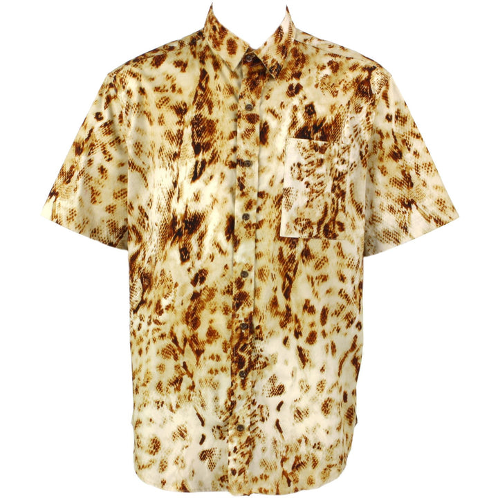 Regular Fit Short Sleeve Shirt - Abstract Snakeskin