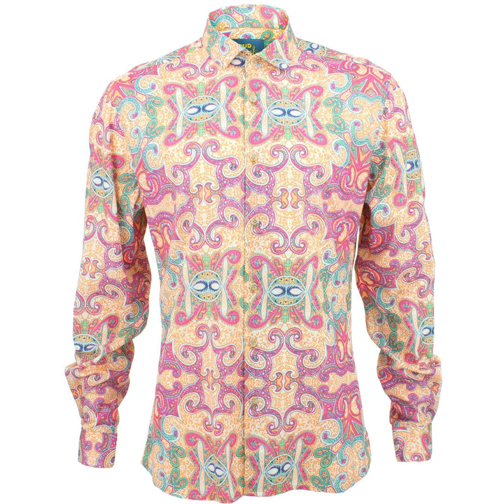 Slim Fit Long Sleeve Shirt - Bohemian