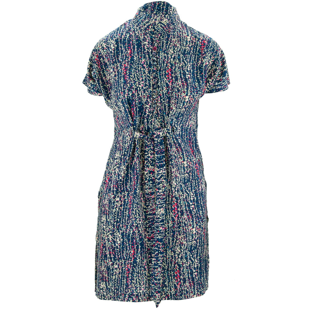 Mandarin Mini Dress - Flicker