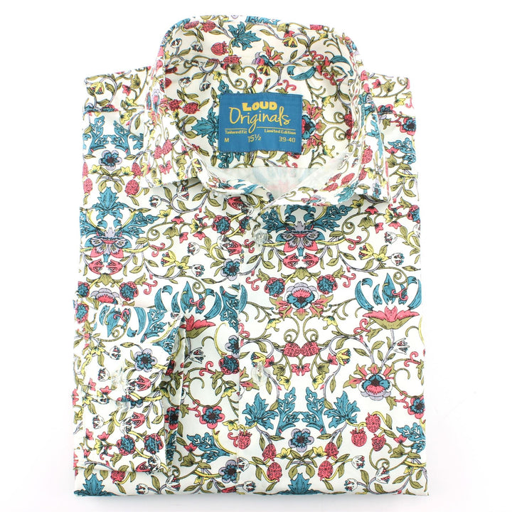 Tailored Fit Long Sleeve Shirt - Ditzy Floral