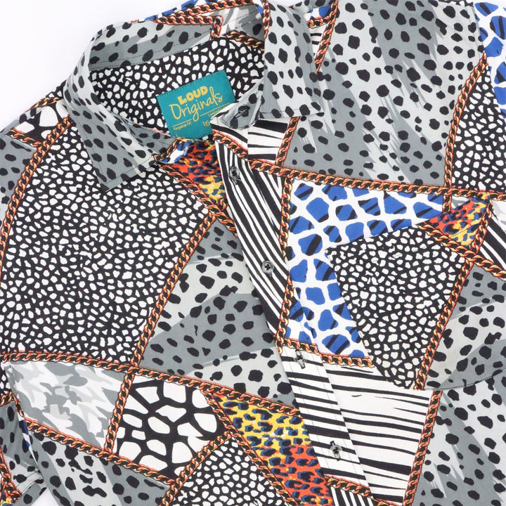 Regular Fit Short Sleeve Shirt - Animal Baroque