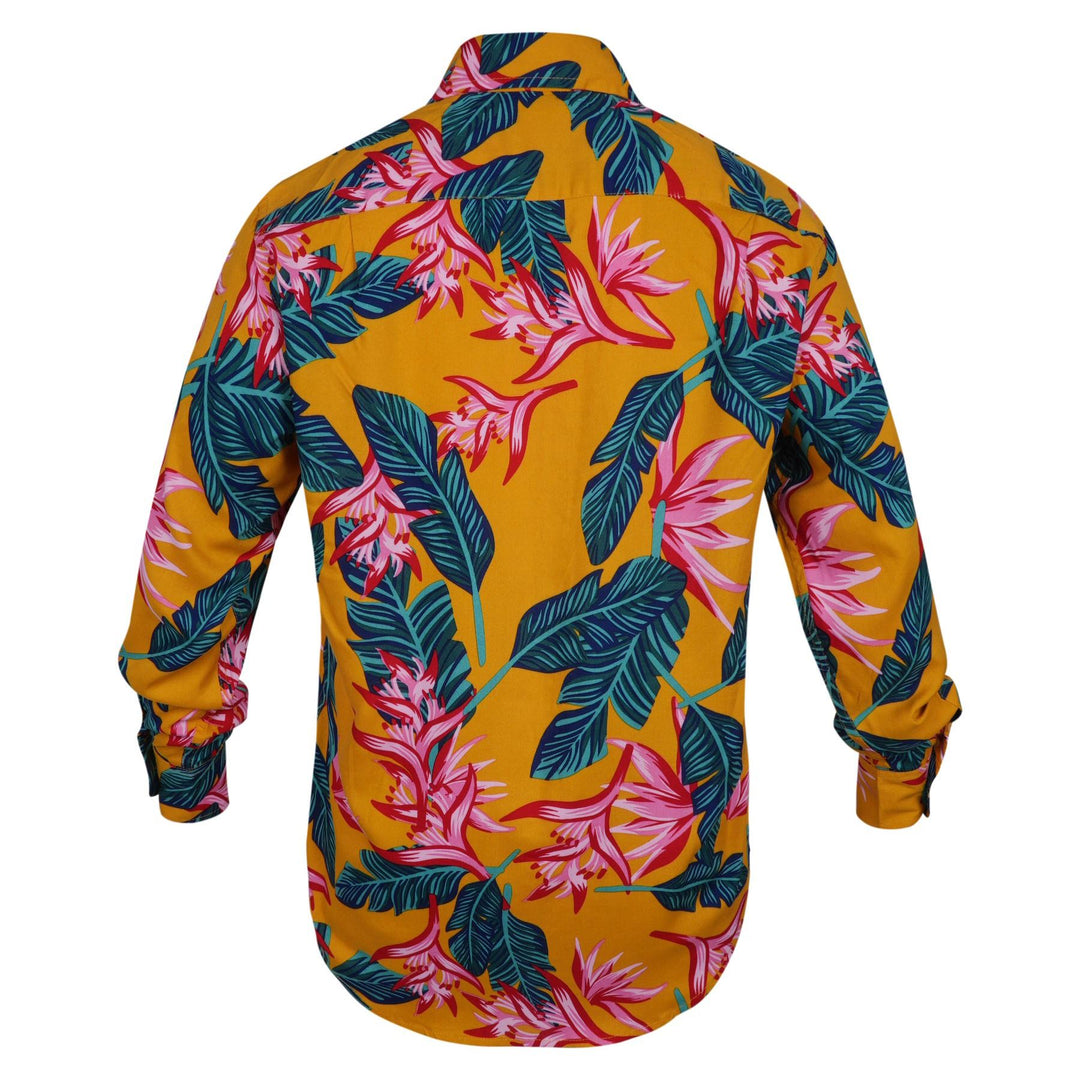 Regular Fit Long Sleeve Shirt - Tropical Paradise