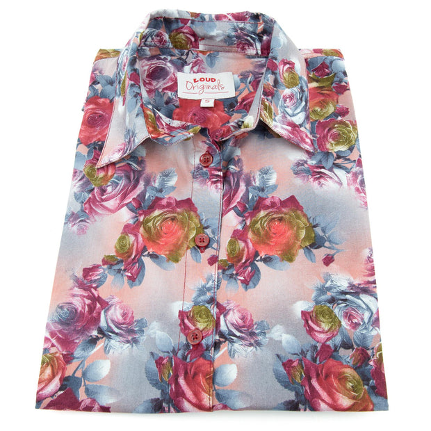 Classic Women's Shirt - Dusky Rose Garden