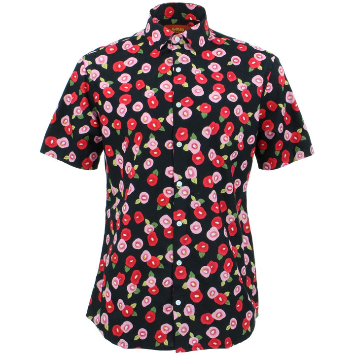 Tailored Fit Short Sleeve Shirt - Petal