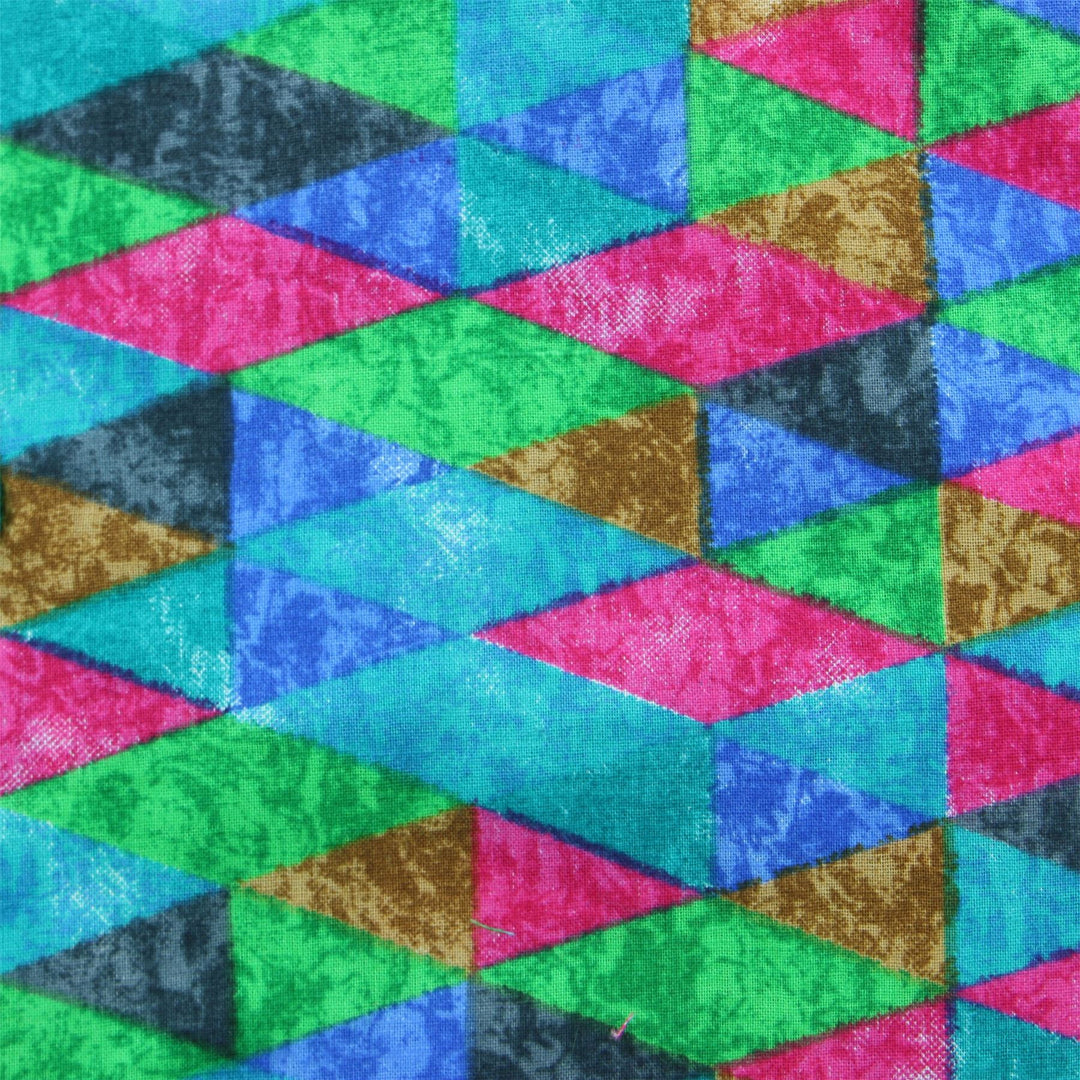 Tailored Fit Long Sleeve Shirt - Pink Blue Harlequin