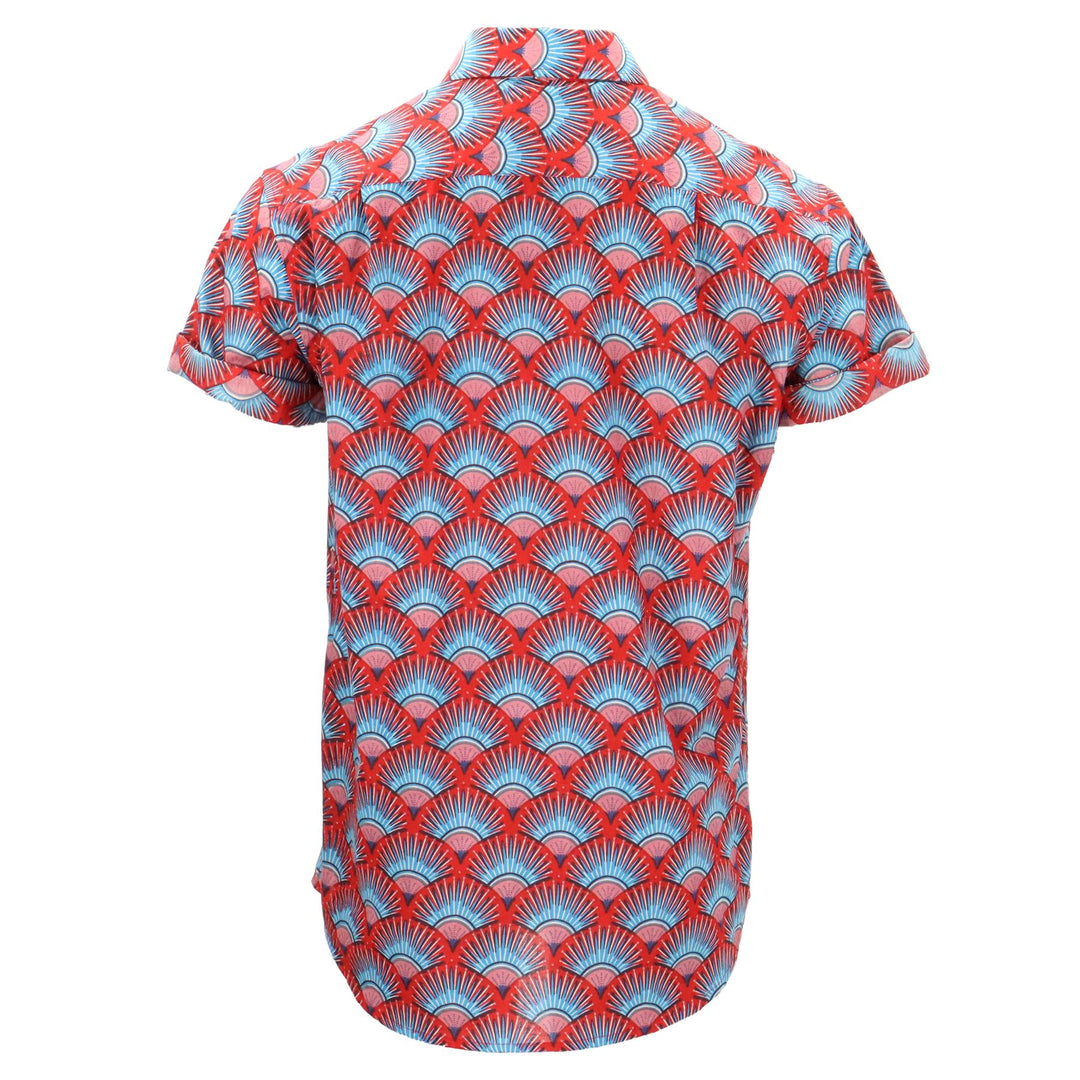 Regular Fit Short Sleeve Shirt - Retro Radiance