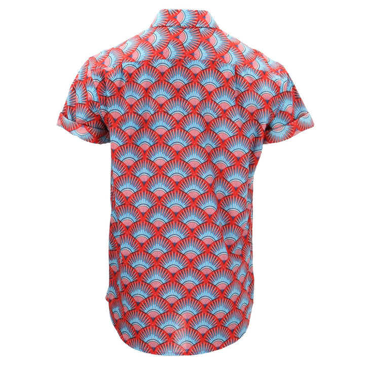 Regular Fit Short Sleeve Shirt - Retro Radiance