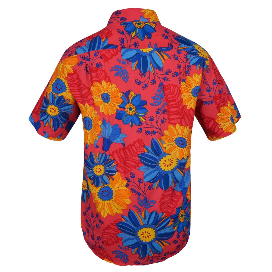 Regular Fit Short Sleeve Shirt - Sunburst Meadow