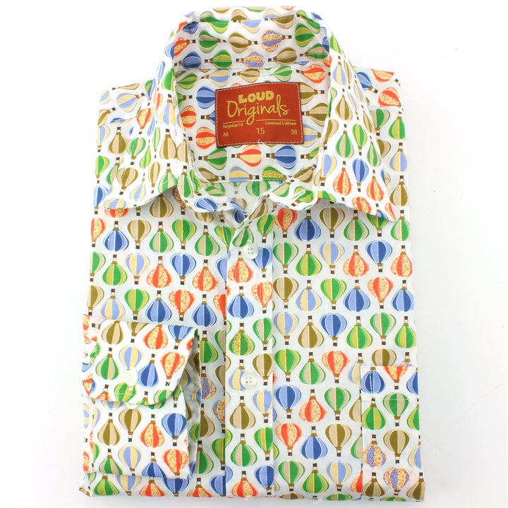 Regular Fit Long Sleeve Shirt - Hot Air Balloons