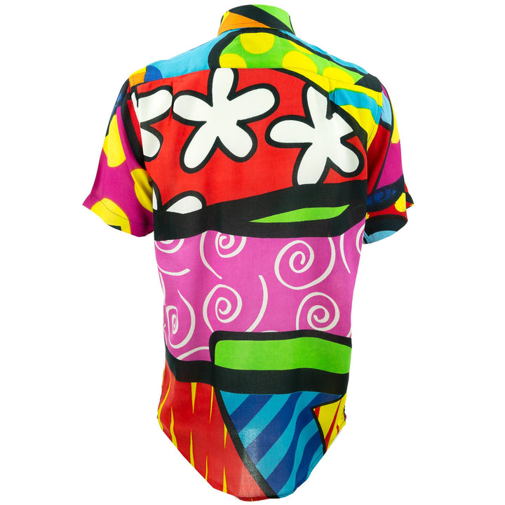 Regular Fit Short Sleeve Shirt - Carnival Beach