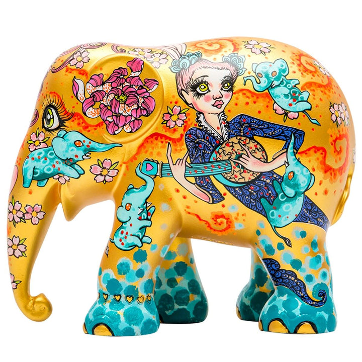 Limited Edition Replica Elephant - Stay Gold