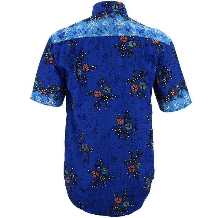 Regular Fit Short Sleeve Shirt - Blue Night