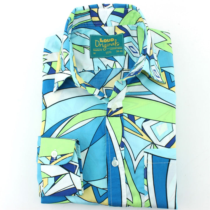 Regular Fit Long Sleeve Shirt - Abstract