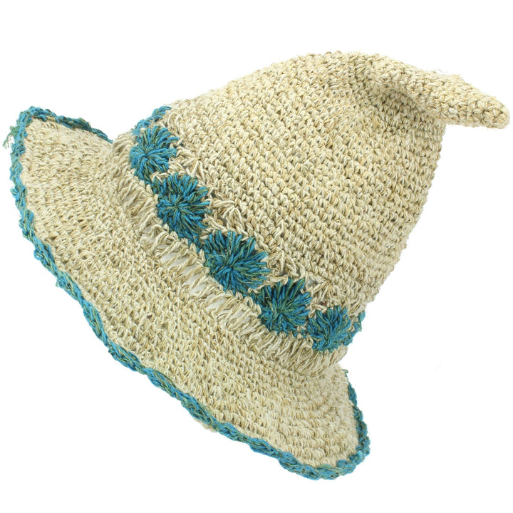 Hemp & Cotton Sun Hat - Wizard Blue