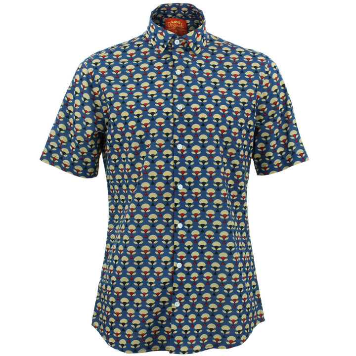 Tailored Fit Short Sleeve Shirt - Parachute Pyramids