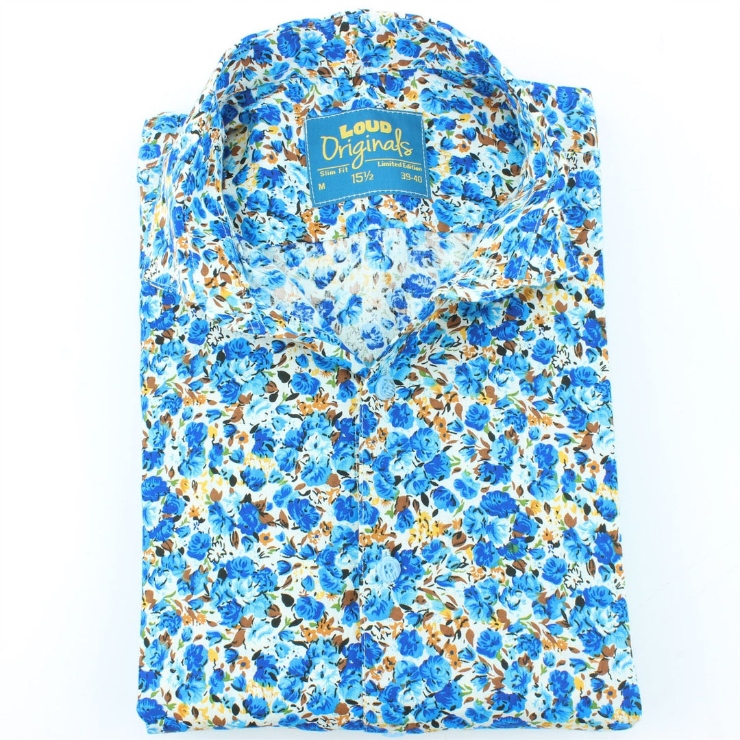 Slim Fit Short Sleeve Shirt - Floral