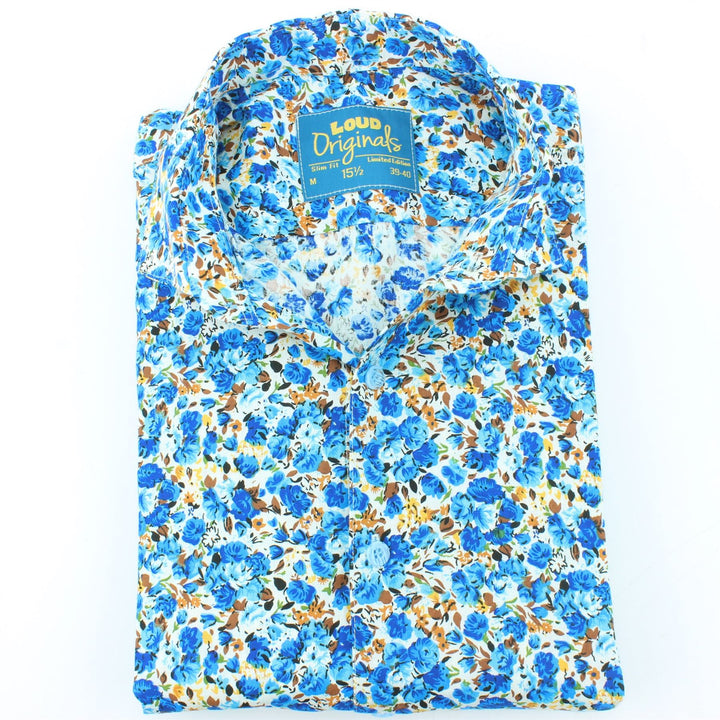 Slim Fit Short Sleeve Shirt - Floral