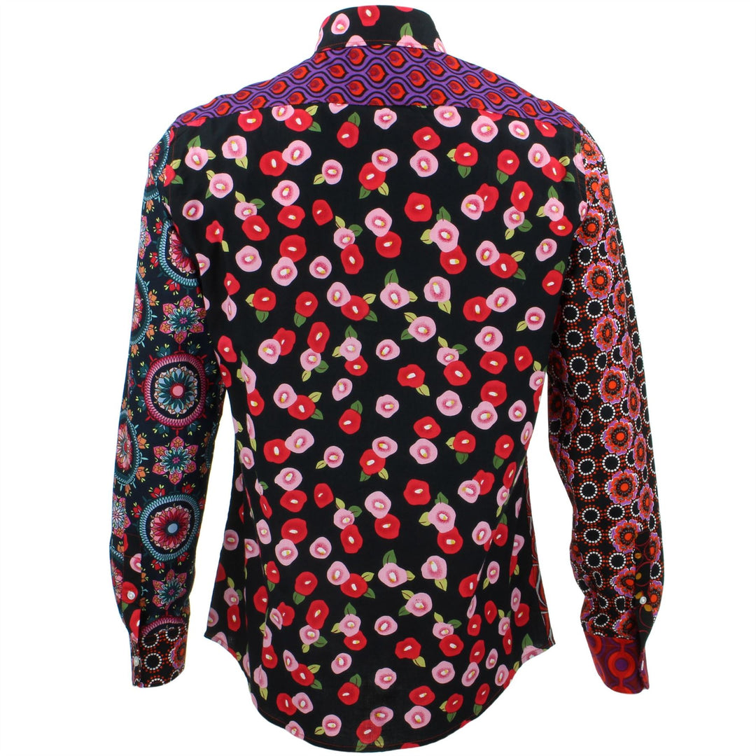 Tailored Fit Long Sleeve Shirt - Random Mixed Panel