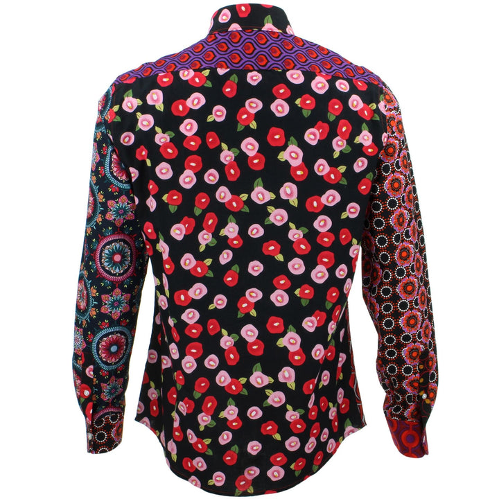 Tailored Fit Long Sleeve Shirt - Random Mixed Panel