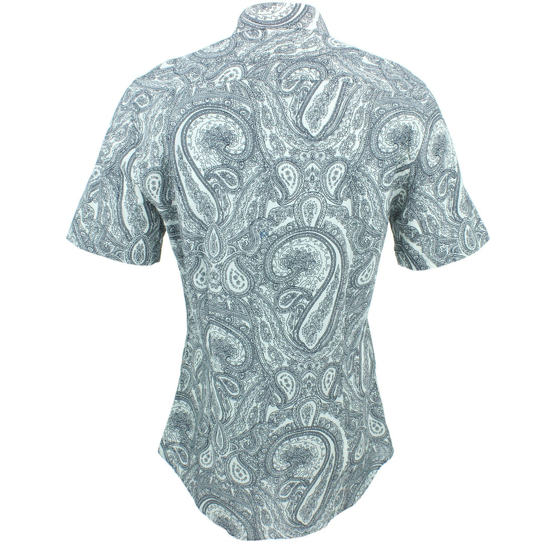 Slim Fit Short Sleeve Shirt - Paisley