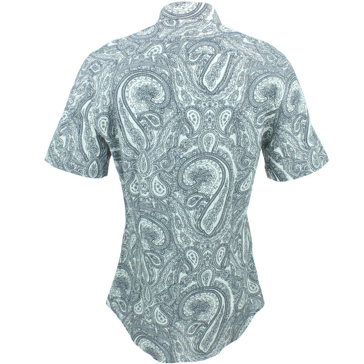 Slim Fit Short Sleeve Shirt - Paisley