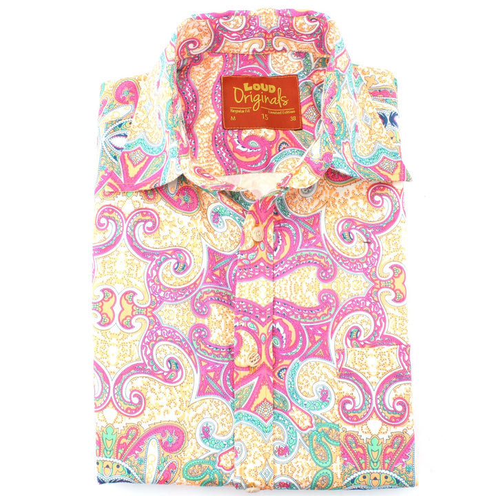 Slim Fit Short Sleeve Shirt - Bohemian