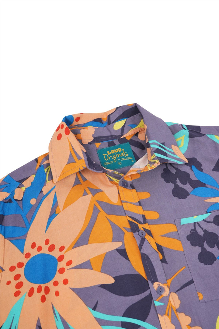 Regular Fit Long Sleeve Shirt - Painted Canopy