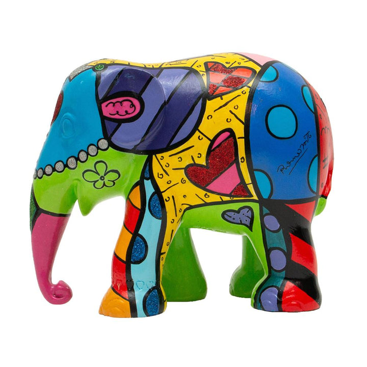 Limited Edition Replica Elephant - Love by Romero Britto