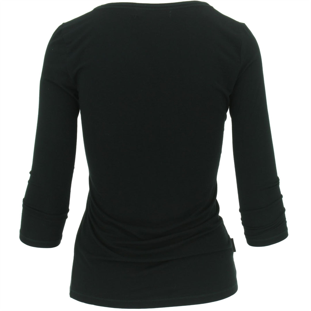 3/4 Sleeve T-Shirt - Black